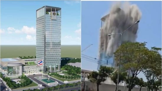 alt gedung ambruk di Bangkok