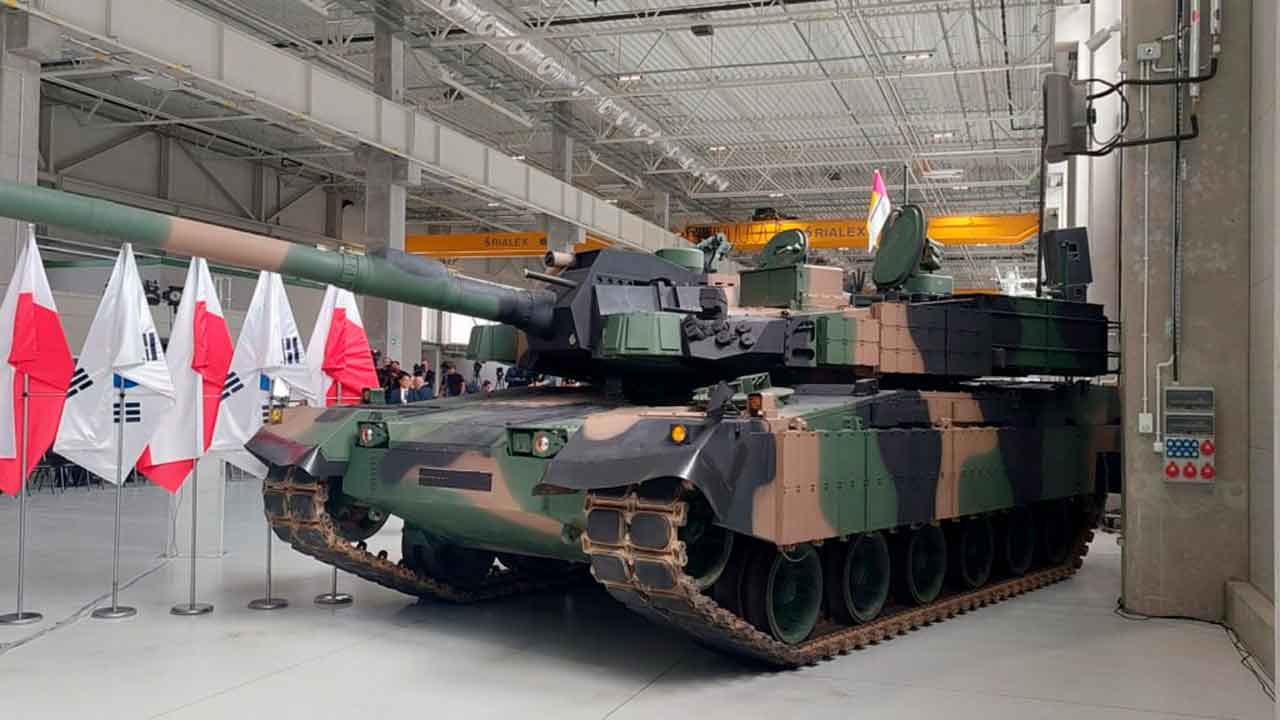 alt tank K2 buatan Hyundai