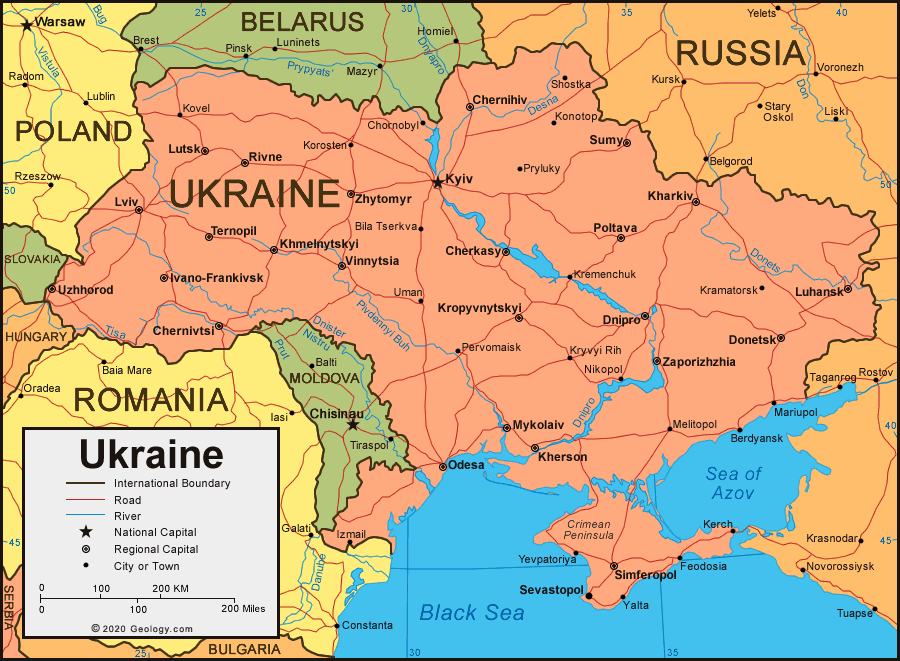 Di Manakah Negara Ukraina?